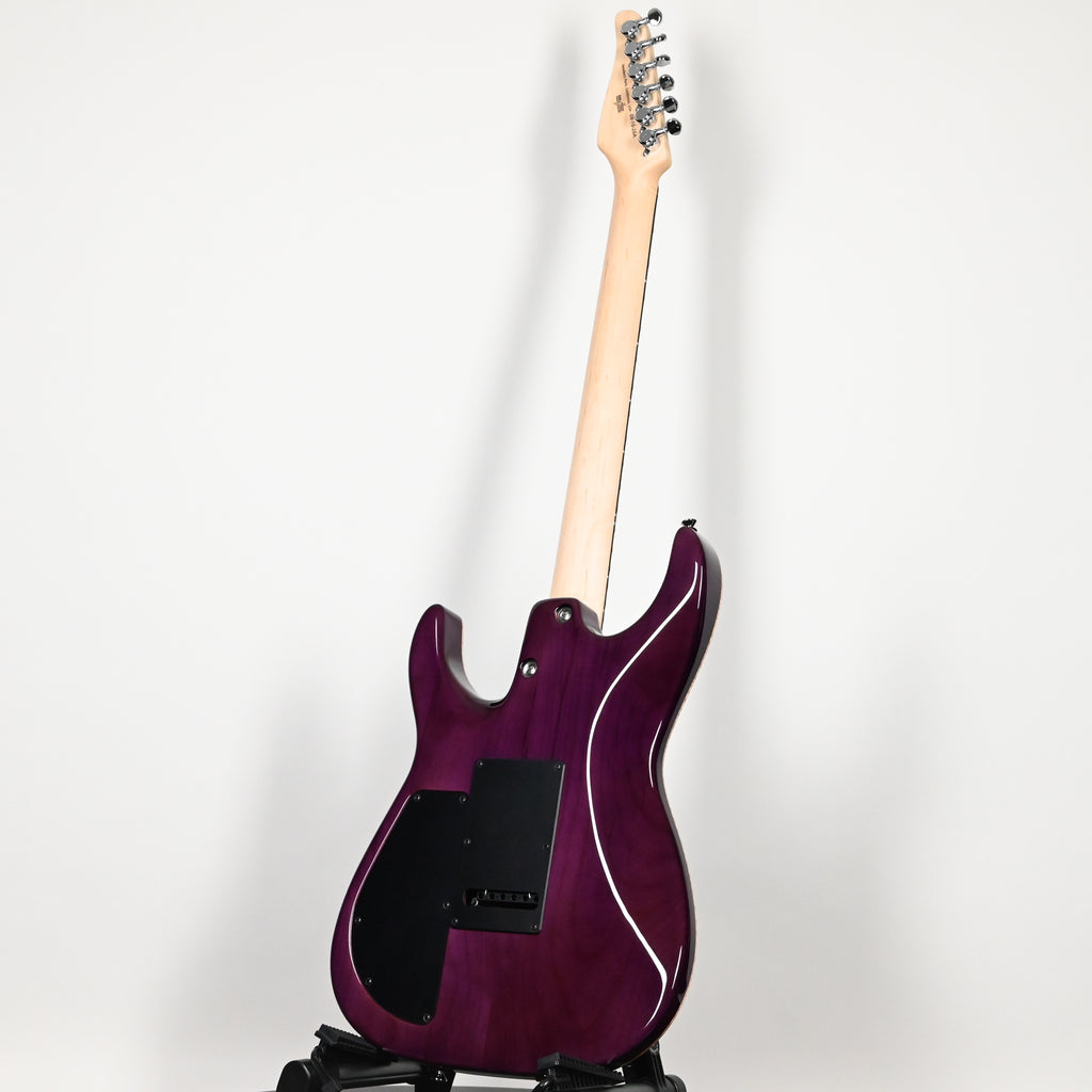 Tom Anderson Custom Angel Electric Guitar- Purple Wakesurf w/ Binding 2026 (08-16-26A)