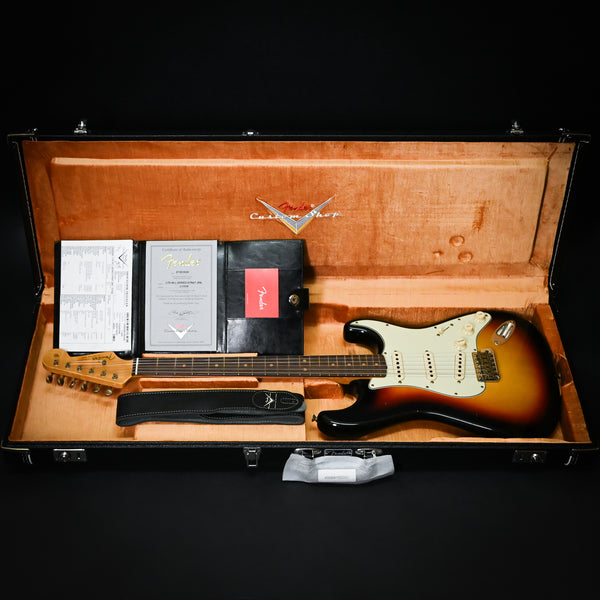 Fender Custom Shop Limited Edition 64 L-Series Stratocaster Journeyman- Aged Target 3-Tone Sunburst 2024 (L11518)