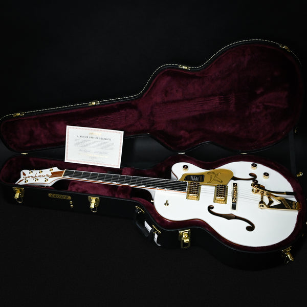 Gretsch Professional Falcon Hollow Body w/ String-Thru Bigsby- White 2025 (JT25103481)