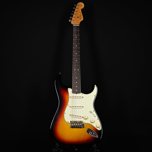 Fender Custom Shop Limited Edition 64 L-Series Stratocaster Journeyman- Aged Target 3-Tone Sunburst 2024 (L11518)