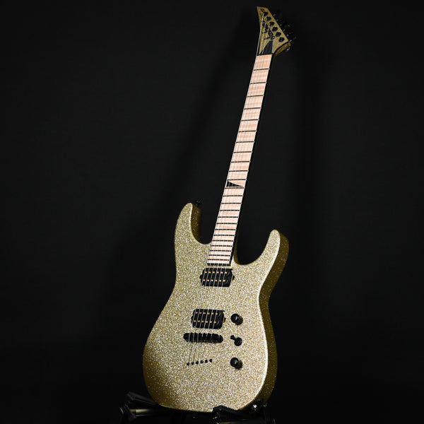Jackson Custom Shop USA Soloist 2H TOM- Gold Sparkle 2024 (J10945)