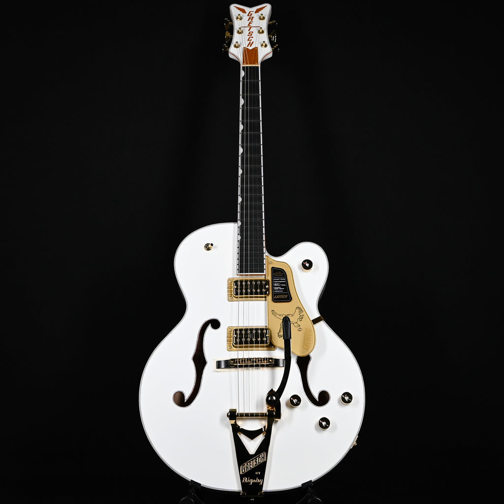 Gretsch Professional Falcon Hollow Body w/ String-Thru Bigsby- White 2025 (JT25103481)