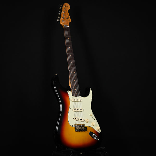 Fender Custom Shop Limited Edition 64 L-Series Stratocaster Journeyman- Aged Target 3-Tone Sunburst 2024 (L11518)