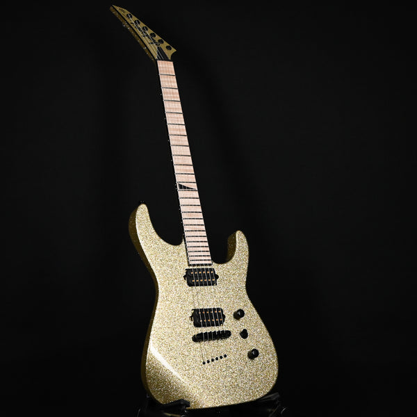 Jackson Custom Shop USA Soloist 2H TOM- Gold Sparkle 2024 (J10945)