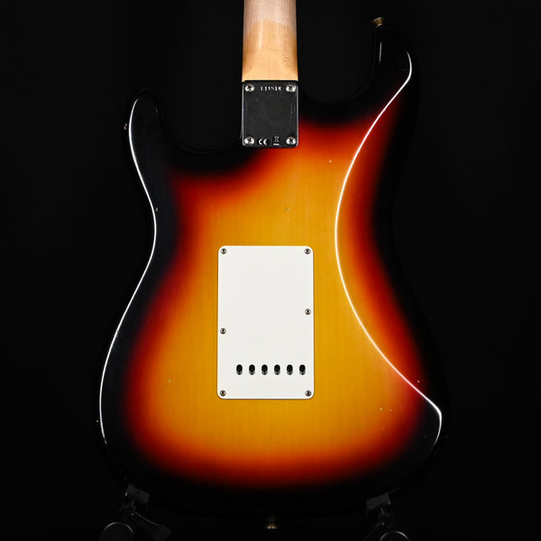 Fender Custom Shop Limited Edition 64 L-Series Stratocaster Journeyman- Aged Target 3-Tone Sunburst 2024 (L11518)