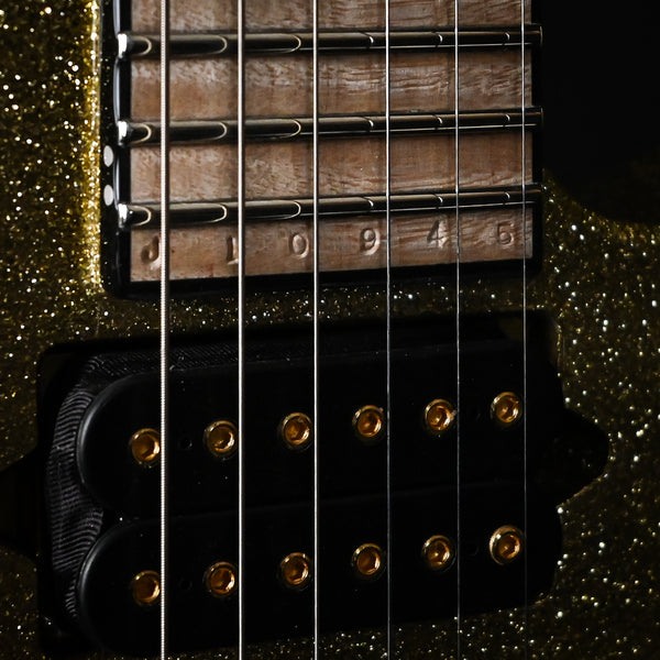 Jackson Custom Shop USA Soloist 2H TOM- Gold Sparkle 2024 (J10945)