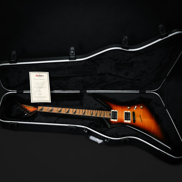 Jackson USA Custom Shop Limited Edition KE 2H Roasted Tom Kelly Flame Maple Top- 3 Tone Sunburst 2025 (J11092)
