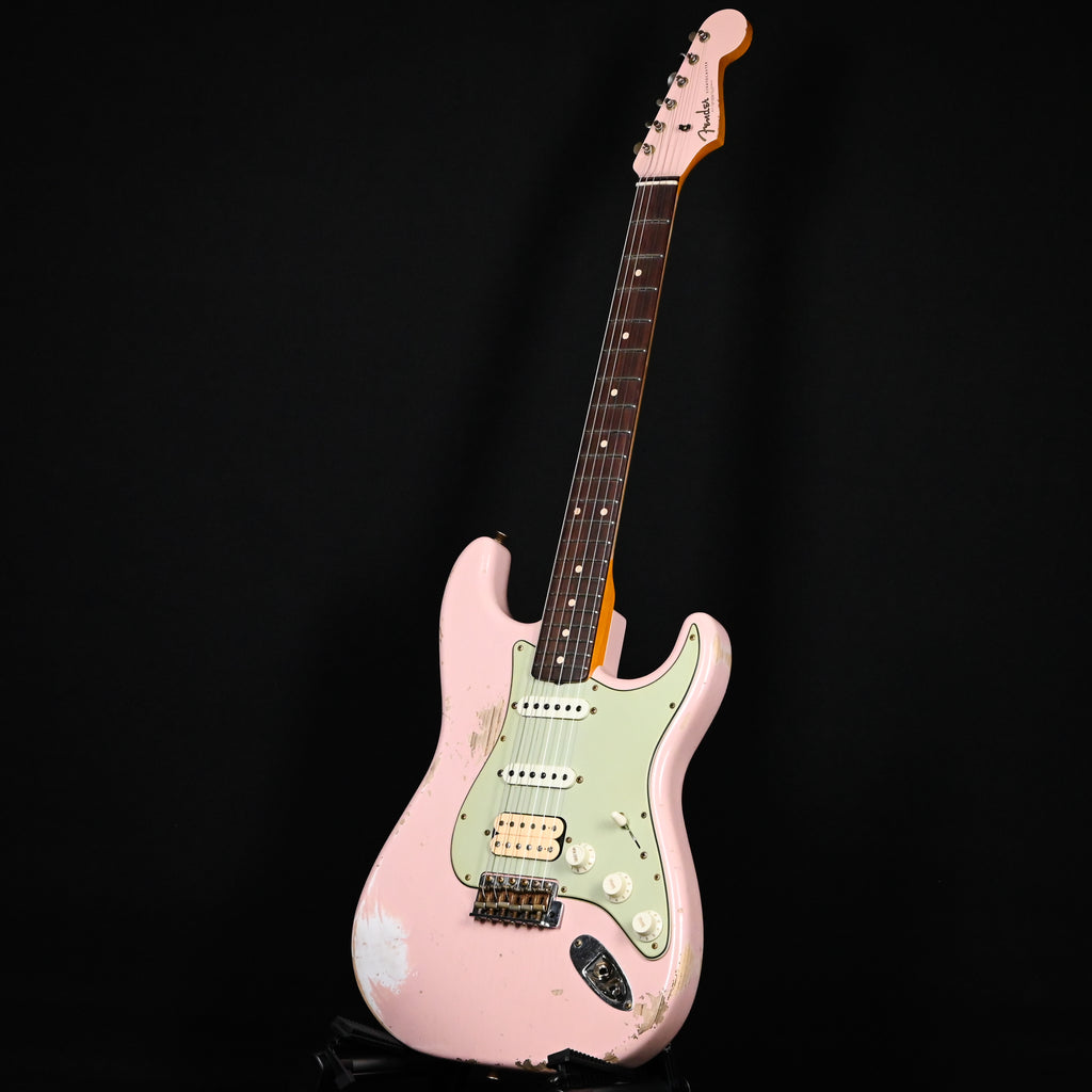 Fender Custom Shop '62 Stratocaster HSS w/ Painted Headcap, Heavy Relic- Shell Pink 2026 (R150398)