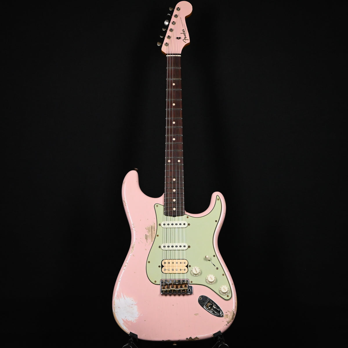 Fender Custom Shop '62 Stratocaster HSS w/ Painted Headcap, Heavy Relic- Shell Pink 2026 (R150398)