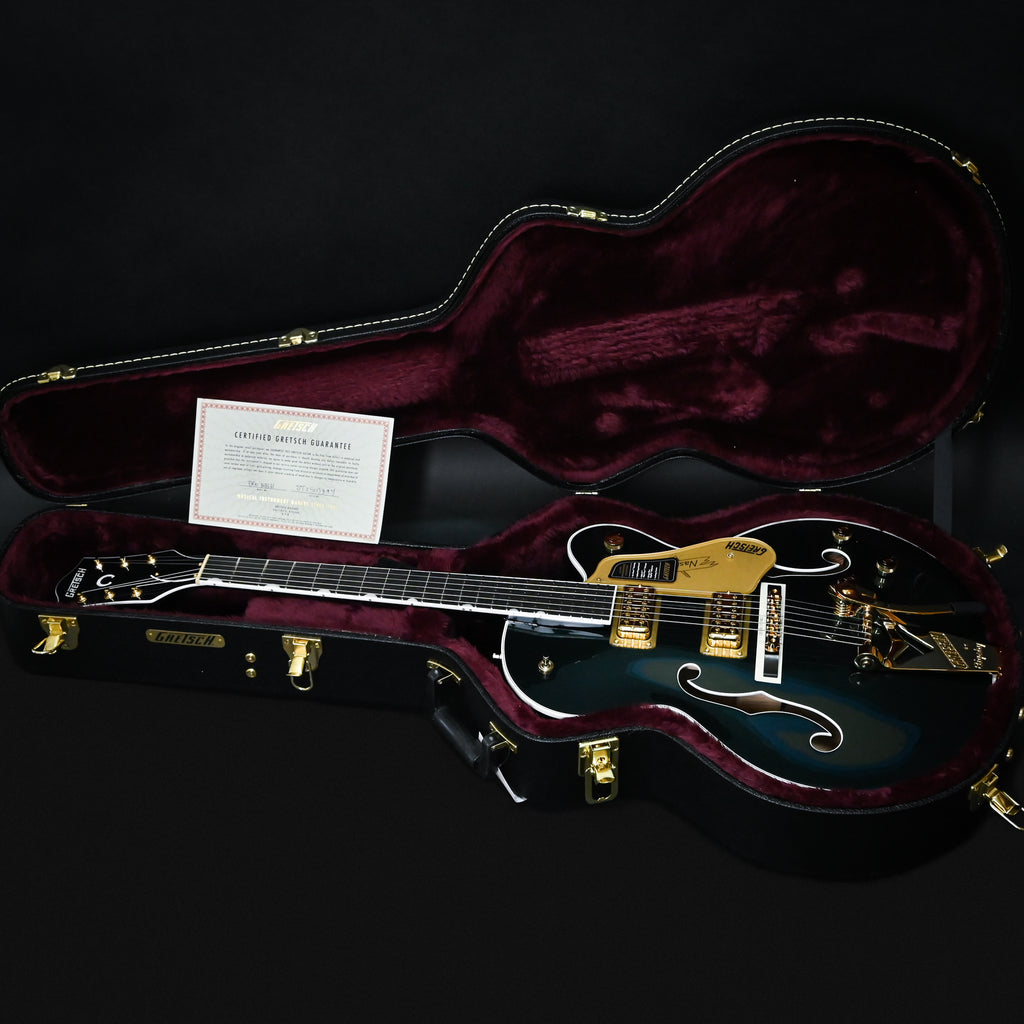 Gretsch Professional Nashville HolloBody w/ String-Thru Bigsby- Cadillac Green w/ Gold Hardware 2025 (JT25113894)