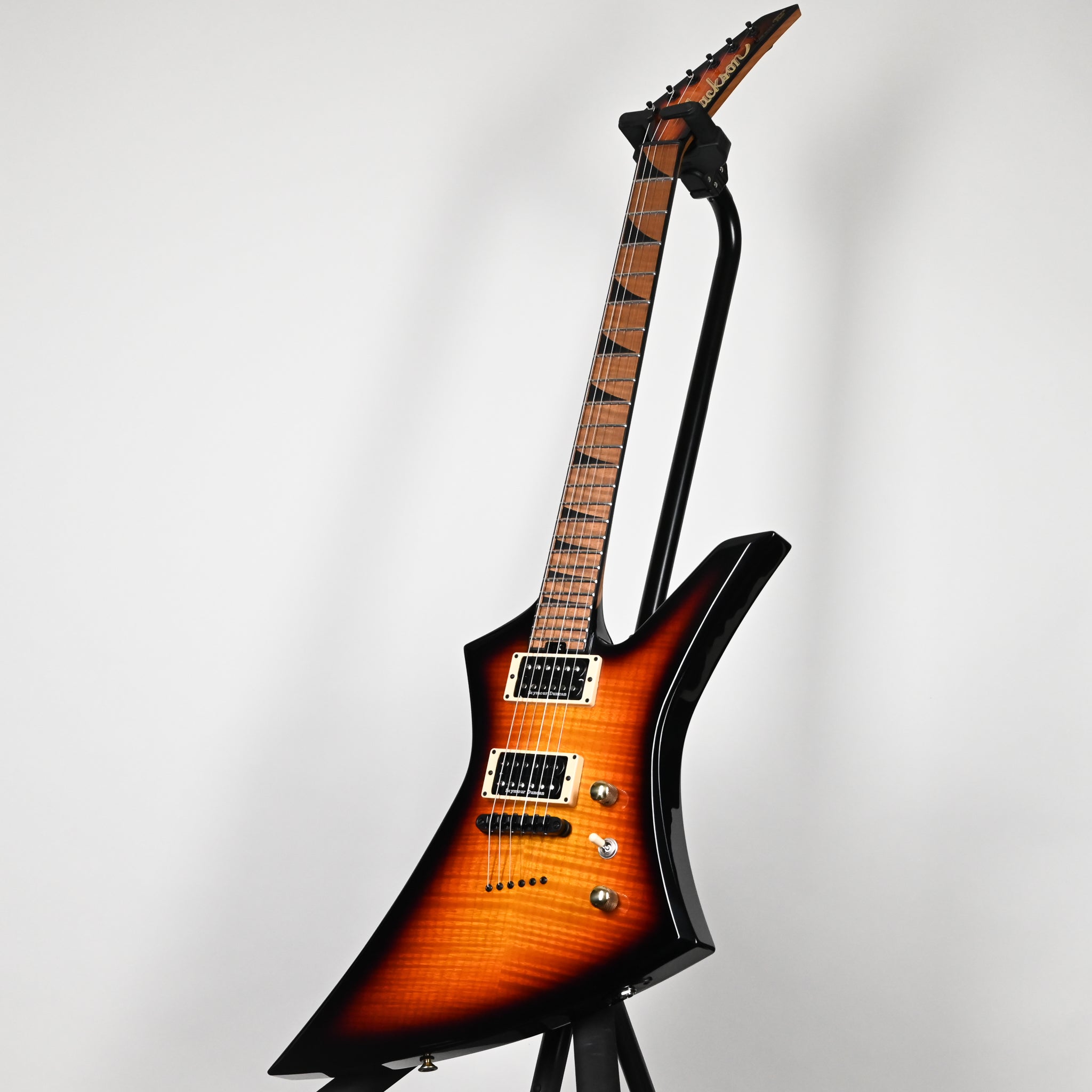 Jackson USA Custom Shop Limited Edition KE 2H Roasted Tom Kelly Flame Maple Top- 3 Tone Sunburst 2025 (J11092)