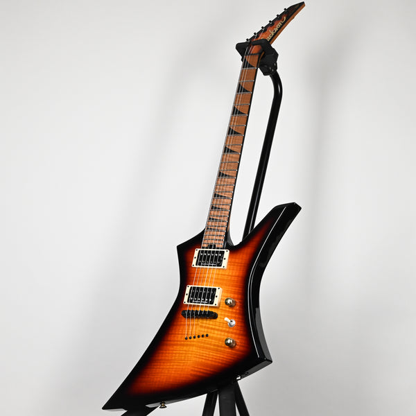 Jackson USA Custom Shop Limited Edition KE 2H Roasted Tom Kelly Flame Maple Top- 3 Tone Sunburst 2025 (J11092)