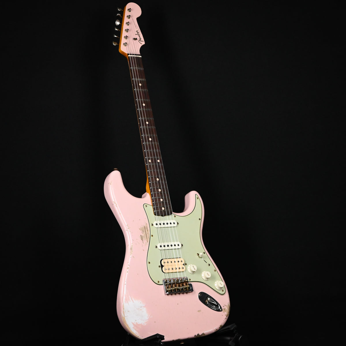 Fender Custom Shop '62 Stratocaster HSS w/ Painted Headcap, Heavy Relic- Shell Pink 2026 (R150398)