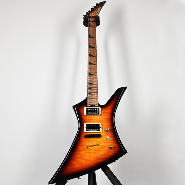 Jackson USA Custom Shop Limited Edition KE 2H Roasted Tom Kelly Flame Maple Top- 3 Tone Sunburst 2025 (J11092)