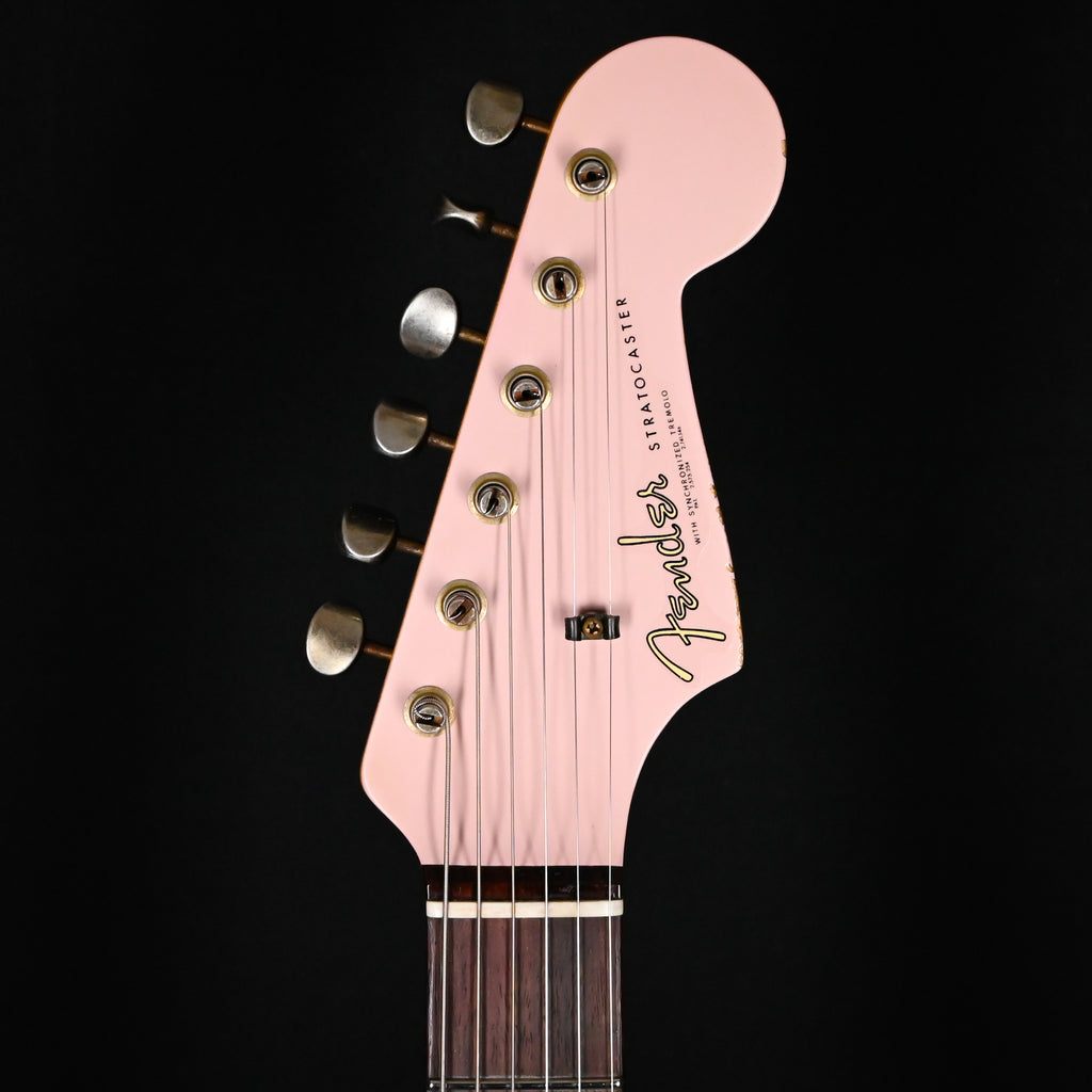 Fender Custom Shop '62 Stratocaster HSS w/ Painted Headcap, Heavy Relic- Shell Pink 2026 (R150398)