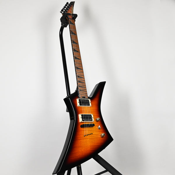 Jackson USA Custom Shop Limited Edition KE 2H Roasted Tom Kelly Flame Maple Top- 3 Tone Sunburst 2025 (J11092)