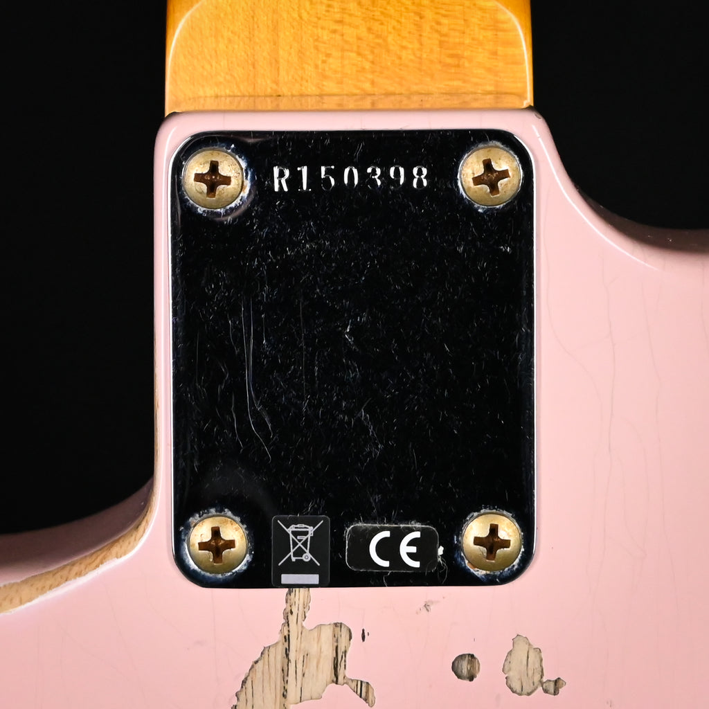 Fender Custom Shop '62 Stratocaster HSS w/ Painted Headcap, Heavy Relic- Shell Pink 2026 (R150398)
