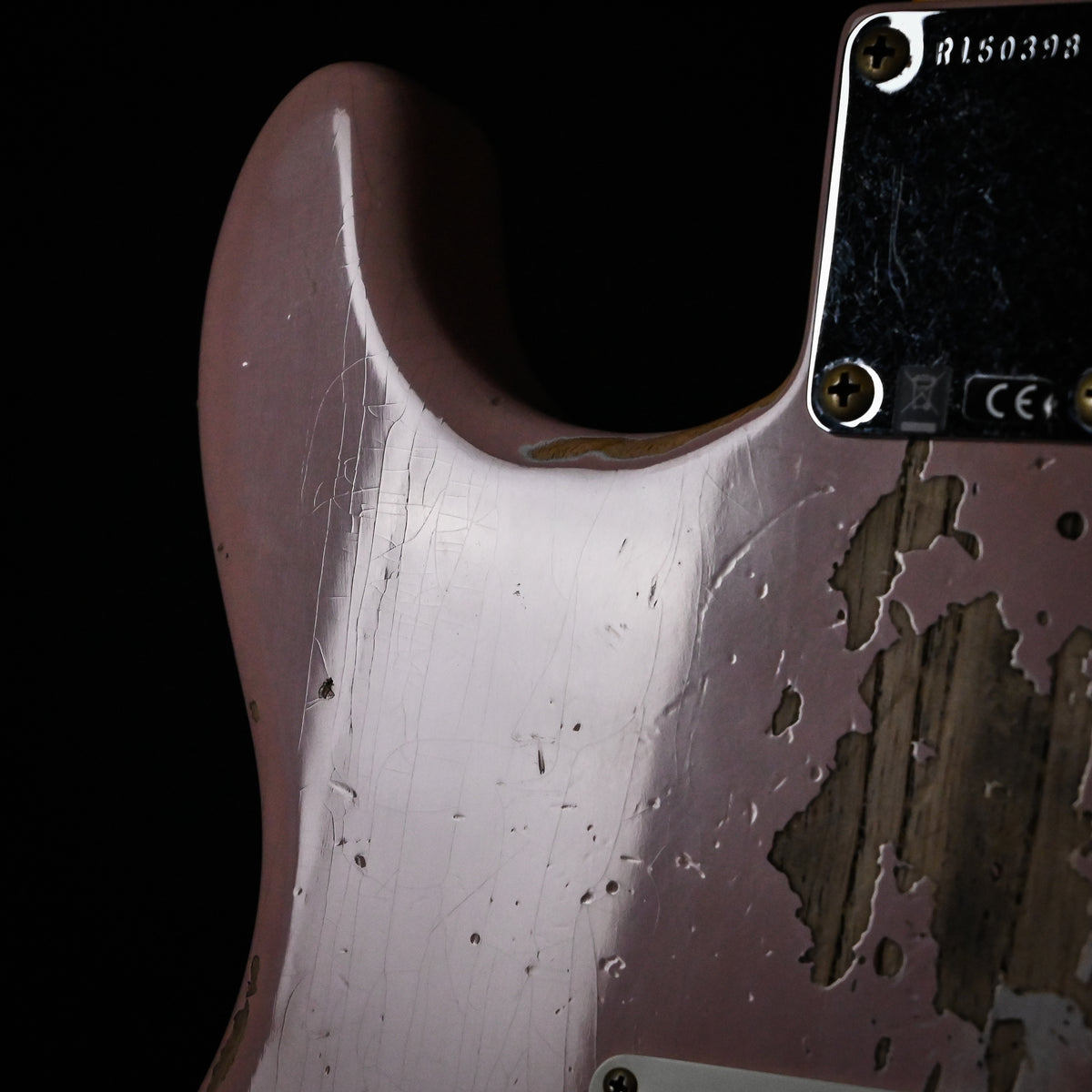 Fender Custom Shop '62 Stratocaster HSS w/ Painted Headcap, Heavy Relic- Shell Pink 2026 (R150398)