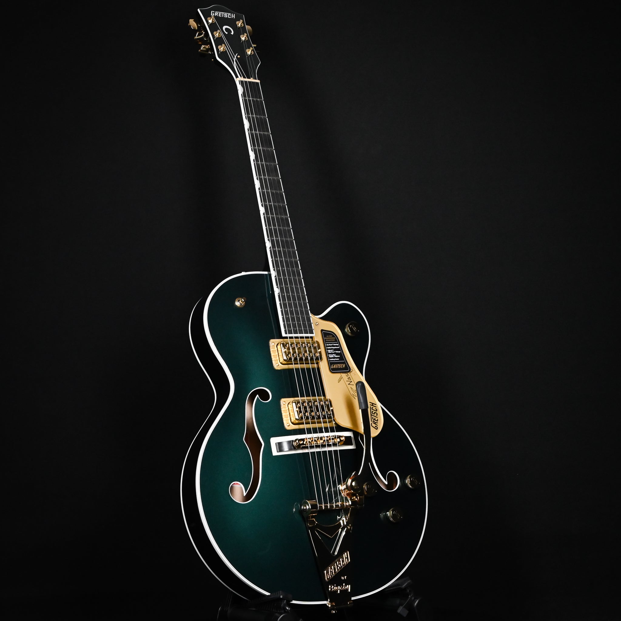 Gretsch Professional Nashville HolloBody w/ String-Thru Bigsby- Cadillac Green w/ Gold Hardware 2025 (JT25113894)