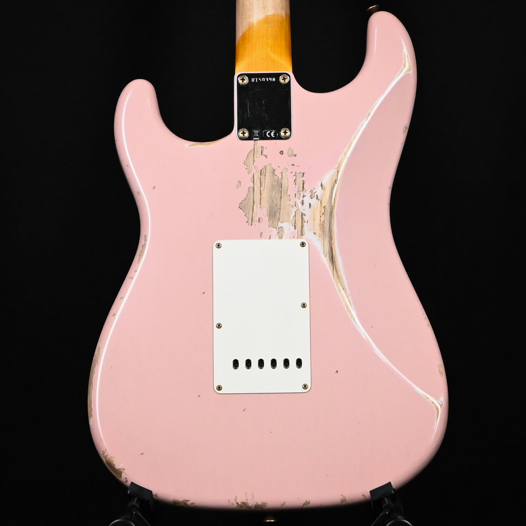 Fender Custom Shop '62 Stratocaster HSS w/ Painted Headcap, Heavy Relic- Shell Pink 2026 (R150398)