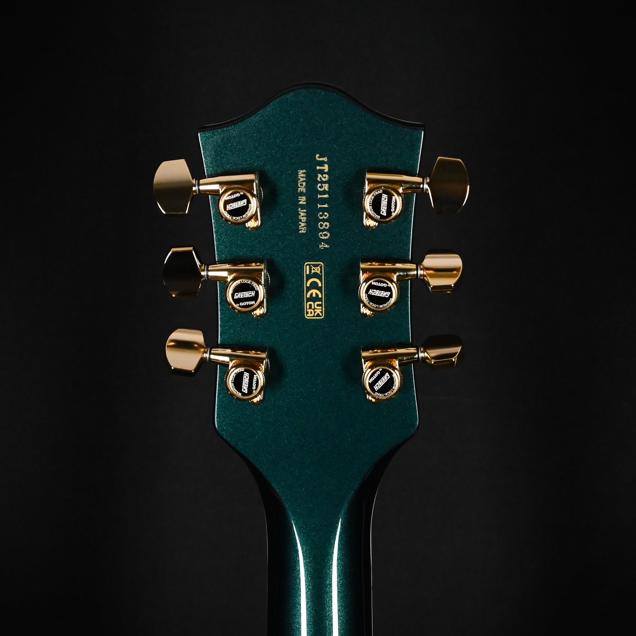 Gretsch Professional Nashville HolloBody w/ String-Thru Bigsby- Cadillac Green w/ Gold Hardware 2025 (JT25113894)