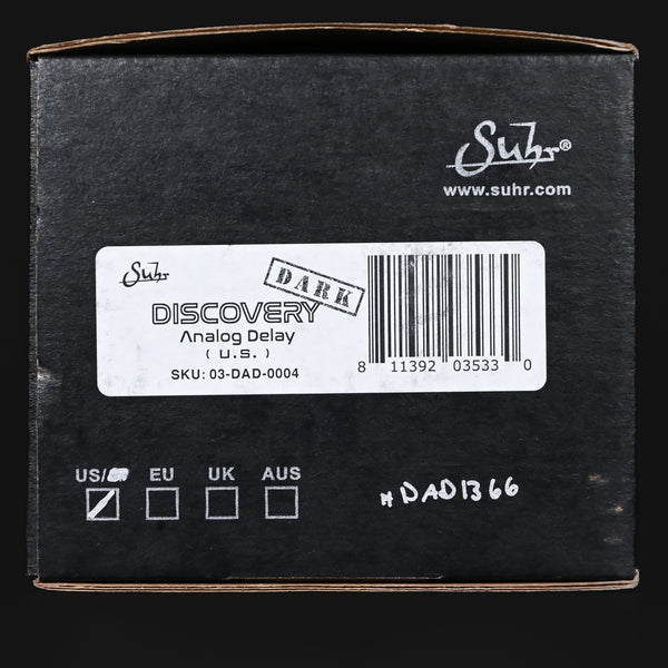 Suhr Dark Discovery Analog Delay Effects Pedal (DAD1366)