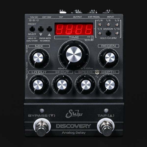 Suhr Dark Discovery Analog Delay Effects Pedal (DAD1366)