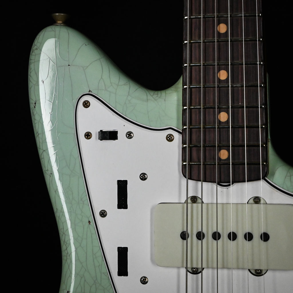 Fender Custom Shop '63 Jazzmaster Relic- Faded Aged Surf Green 2025 (CZ588957)