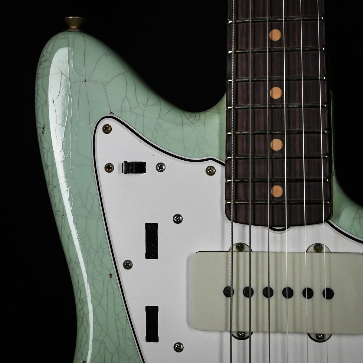 Fender Custom Shop '63 Jazzmaster Relic- Faded Aged Surf Green 2025 (CZ588957)