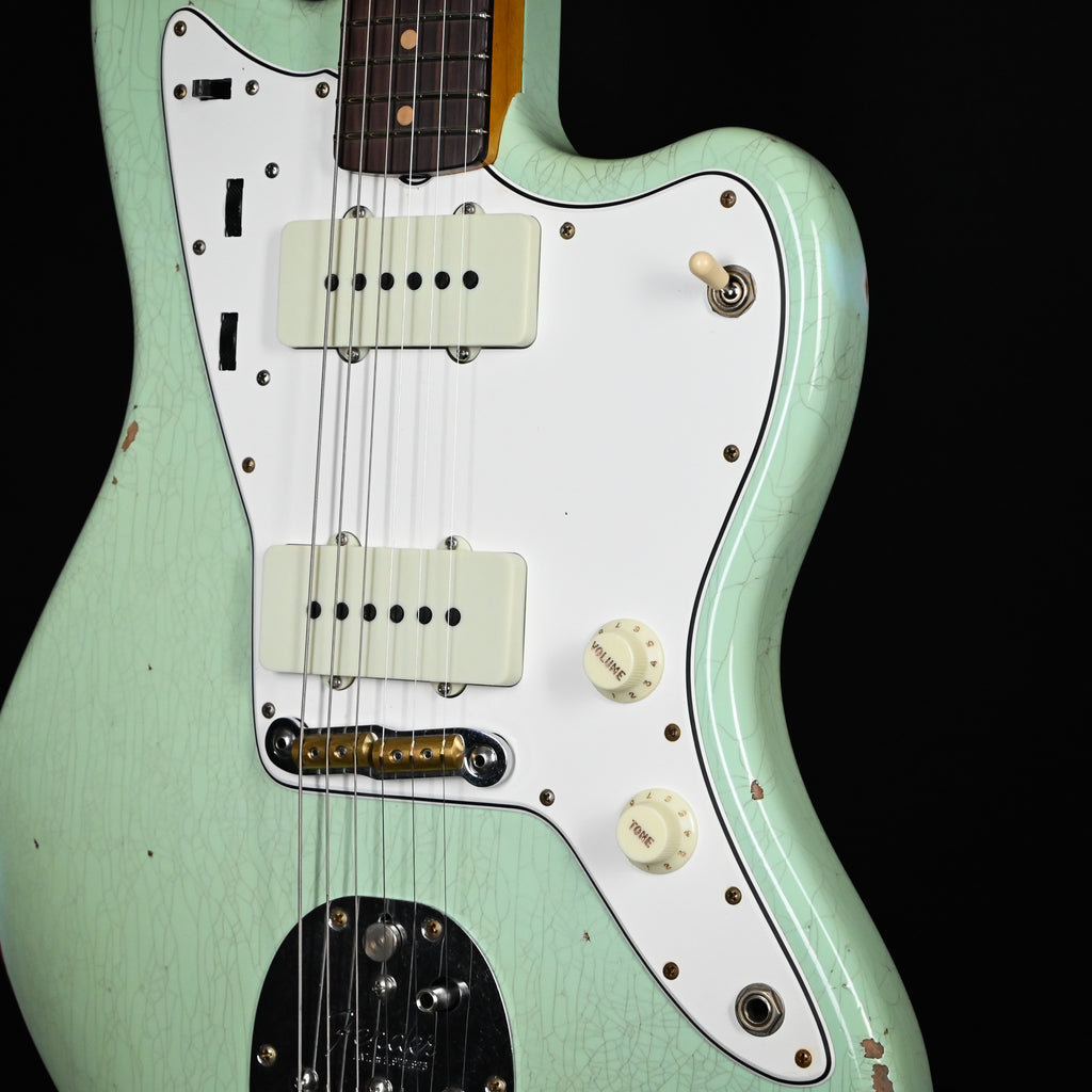 Fender Custom Shop '63 Jazzmaster Relic- Faded Aged Surf Green 2025 (CZ588957)