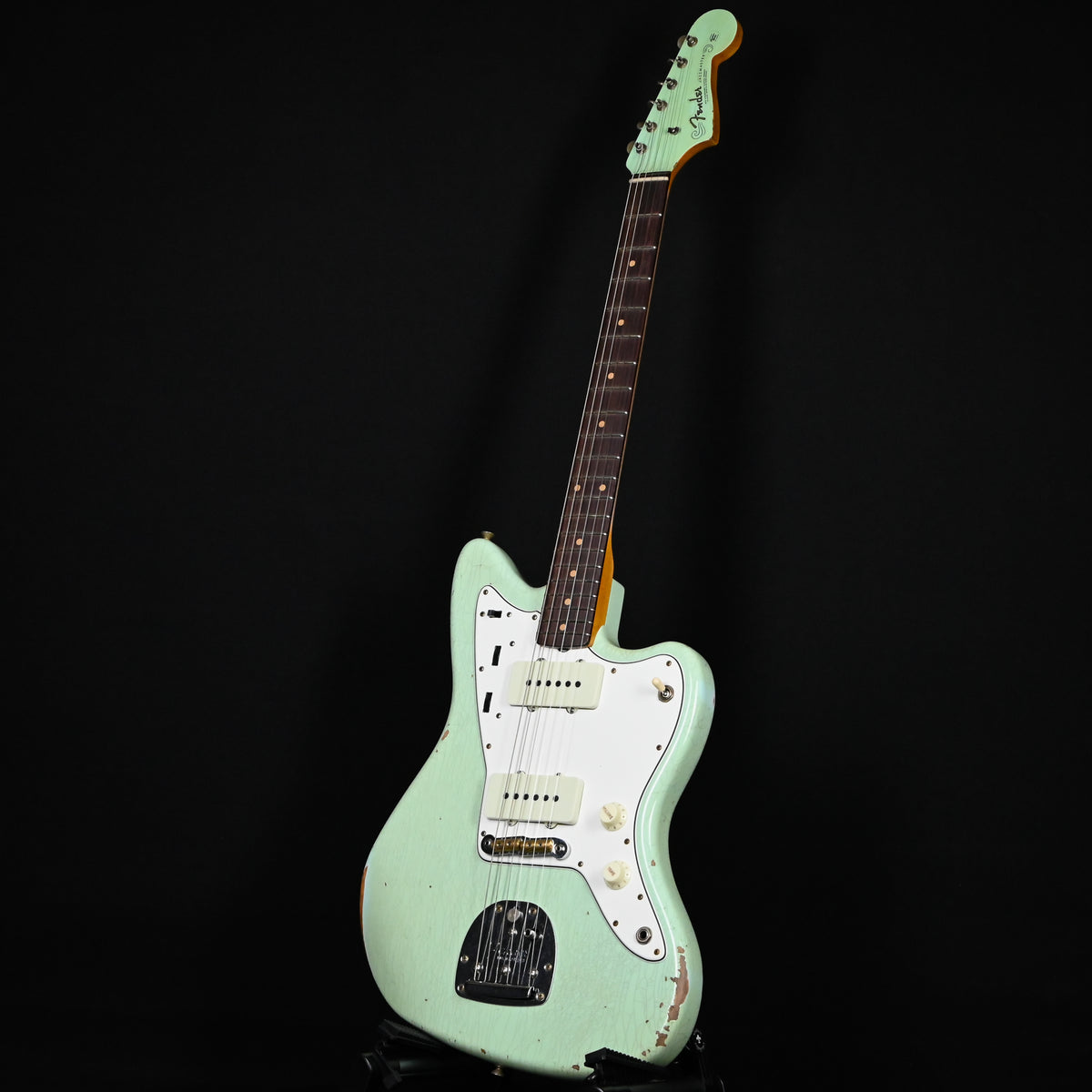 Fender Custom Shop '63 Jazzmaster Relic- Faded Aged Surf Green 2025 (CZ588957)