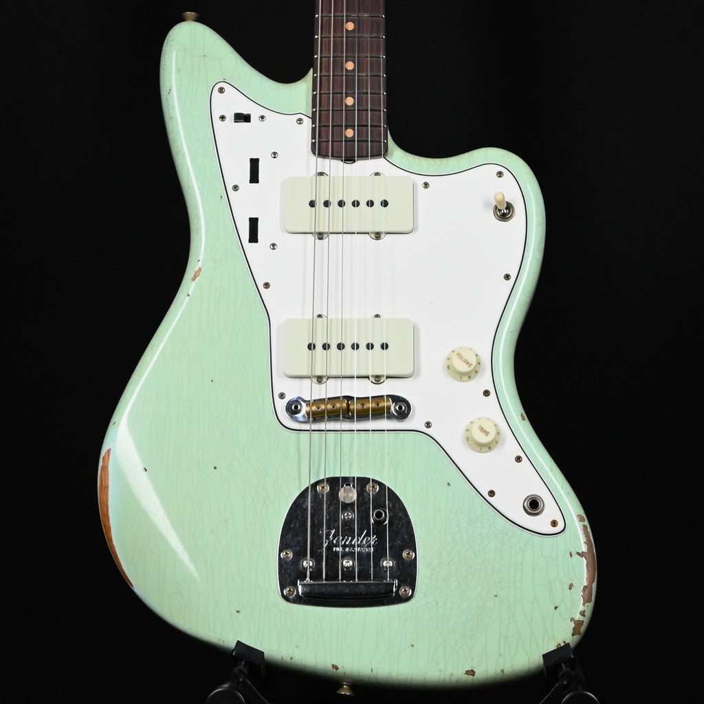 Fender Custom Shop '63 Jazzmaster Relic- Faded Aged Surf Green 2025 (CZ588957)