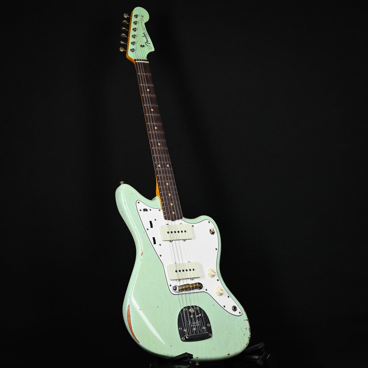Fender Custom Shop '63 Jazzmaster Relic- Faded Aged Surf Green 2025 (CZ588957)