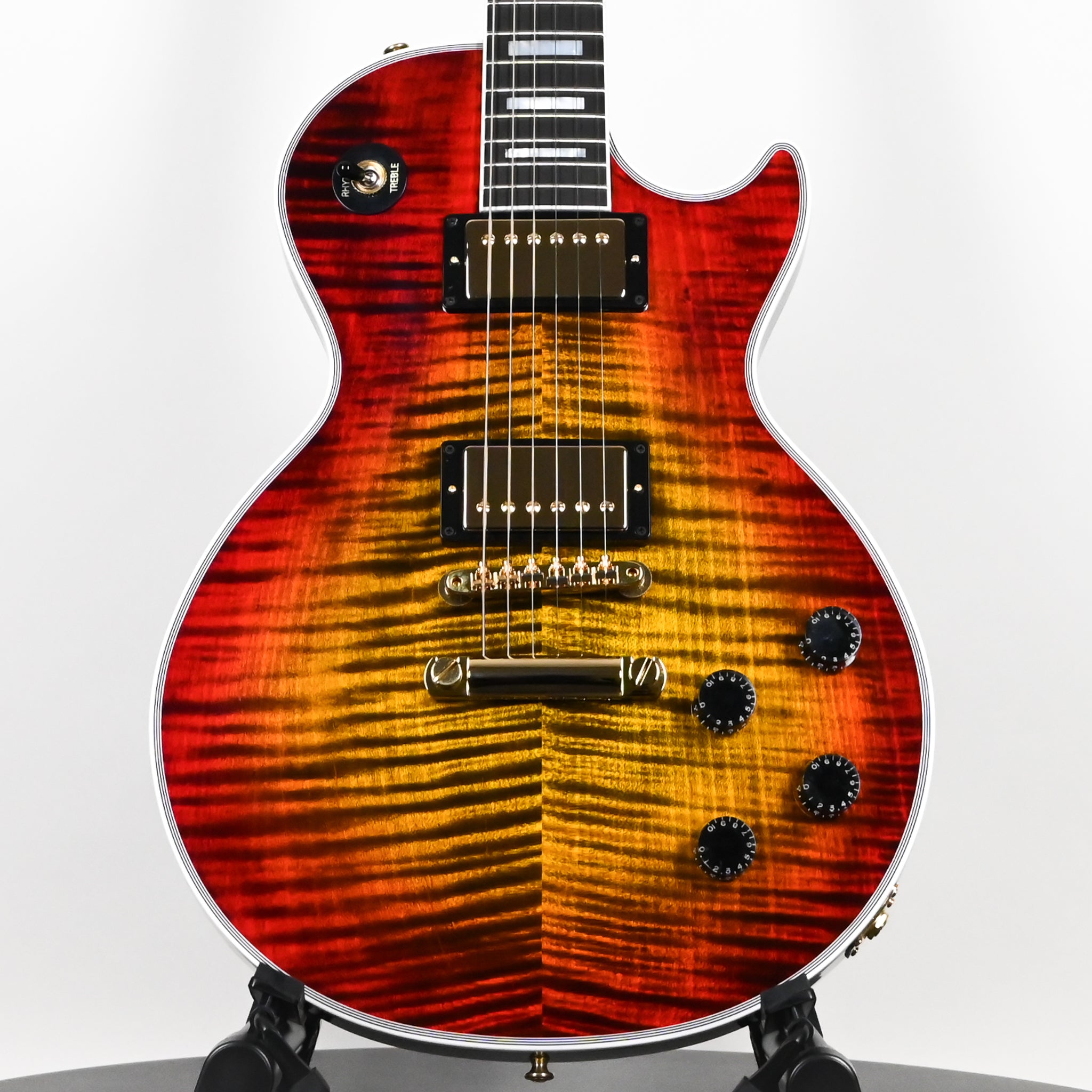 Gibson Custom Les Paul Axcess Custom Figured Top Gloss- Bengal Burst 2026 (CS600772)