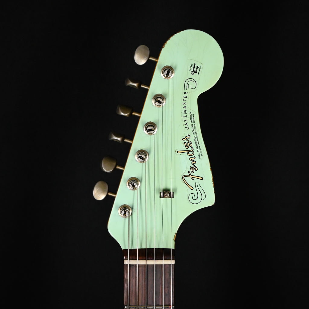 Fender Custom Shop '63 Jazzmaster Relic- Faded Aged Surf Green 2025 (CZ588957)