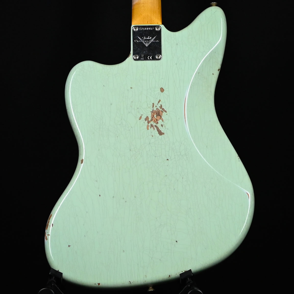 Fender Custom Shop '63 Jazzmaster Relic- Faded Aged Surf Green 2025 (CZ588957)