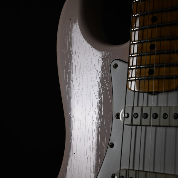 Fender Custom Shop Limited Edition Tomatillo Stratocaster Special Journeyman- Super Faded Aged Shell Pink 2023 (CZ570424)