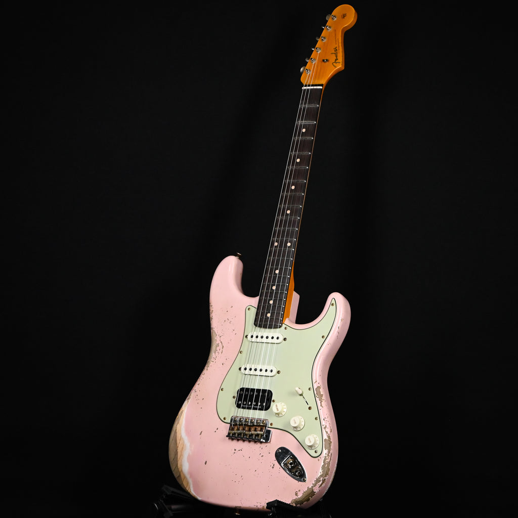 Fender Custom Shop '62 Stratocaster HSS w/ Ash Body, Heavy Relic- Shell Pink 2026 (R150393)