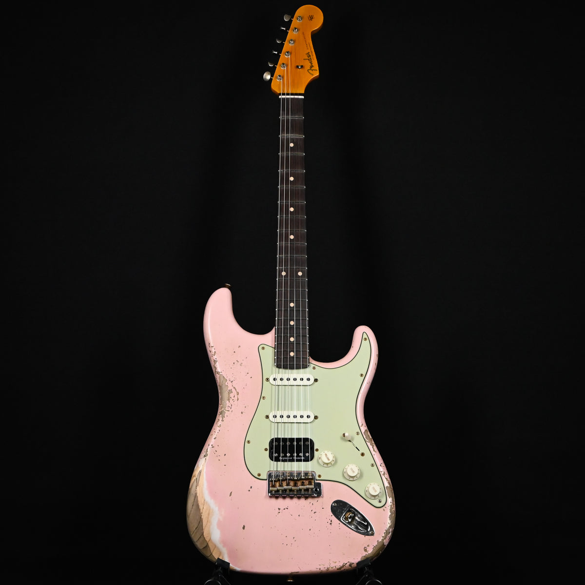 Fender Custom Shop '62 Stratocaster HSS w/ Ash Body, Heavy Relic- Shell Pink 2026 (R150393)
