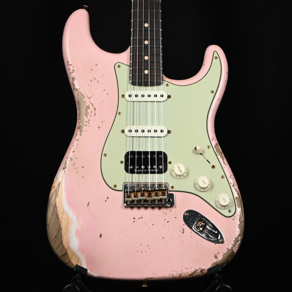 Fender Custom Shop '62 Stratocaster HSS w/ Ash Body, Heavy Relic- Shell Pink 2026 (R150393)