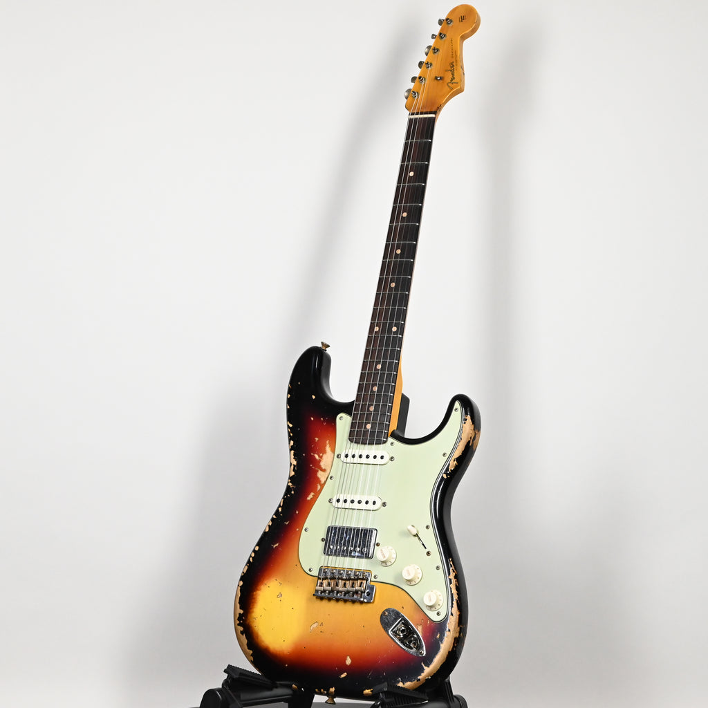 Fender Custom Shop '62 Stratocaster HSS w/ Alder Body, Heavy Relic- 3 Color Sunburst 2026 (R150780)