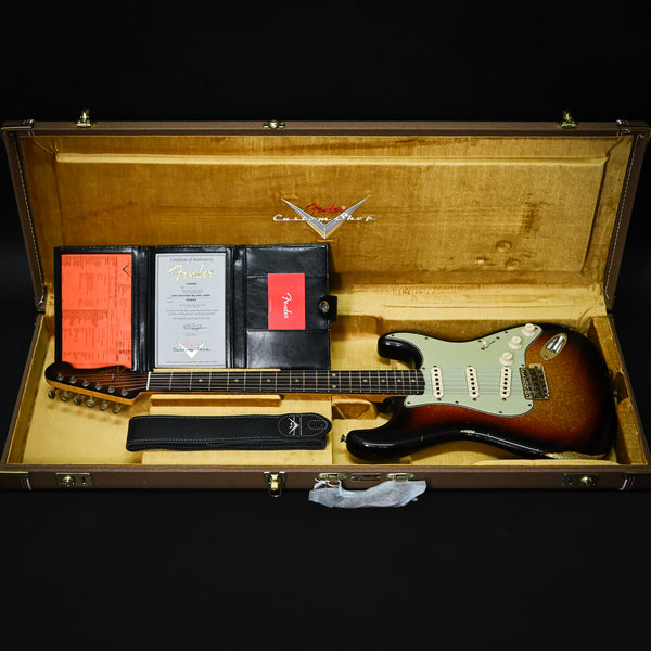 Fender Custom Shop Limited Edition 1960 Stratocaster Relic- 3 Tone Sunburst Sparkle 2025 (CZ589562)