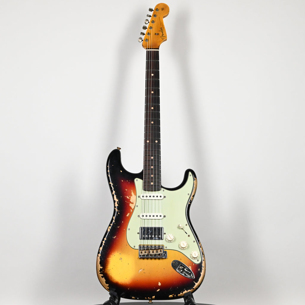 Fender Custom Shop '62 Stratocaster HSS w/ Alder Body, Heavy Relic- 3 Color Sunburst 2026 (R150780)