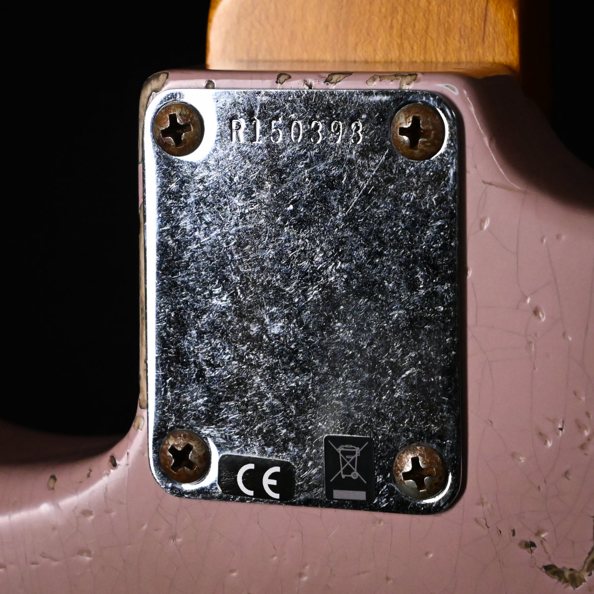 Fender Custom Shop '62 Stratocaster HSS w/ Ash Body, Heavy Relic- Shell Pink 2026 (R150393)