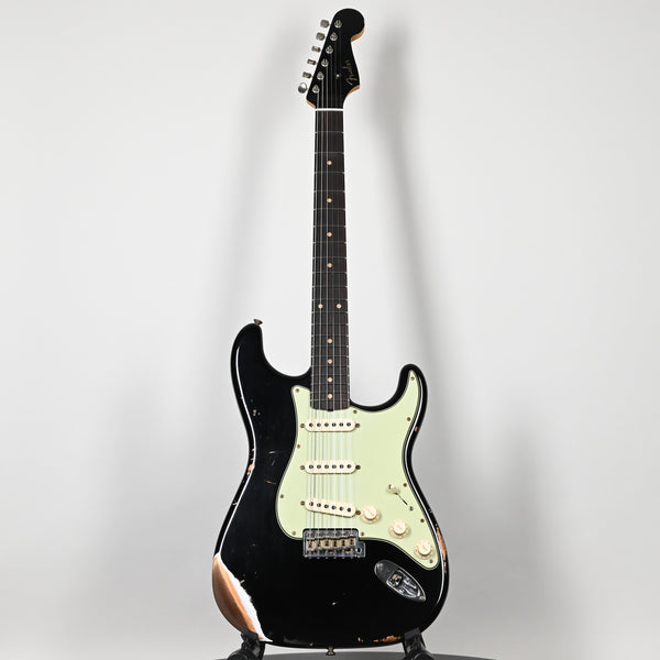 Fender Custom Shop Limited Edition 1960 Stratocaster Relic- Black 2025 (CZ584832)