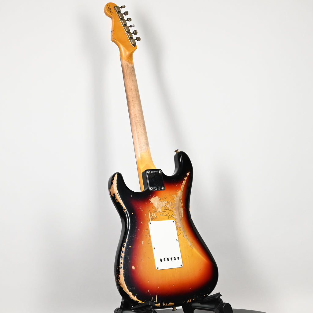 Fender Custom Shop '62 Stratocaster HSS w/ Alder Body, Heavy Relic- 3 Color Sunburst 2026 (R150780)