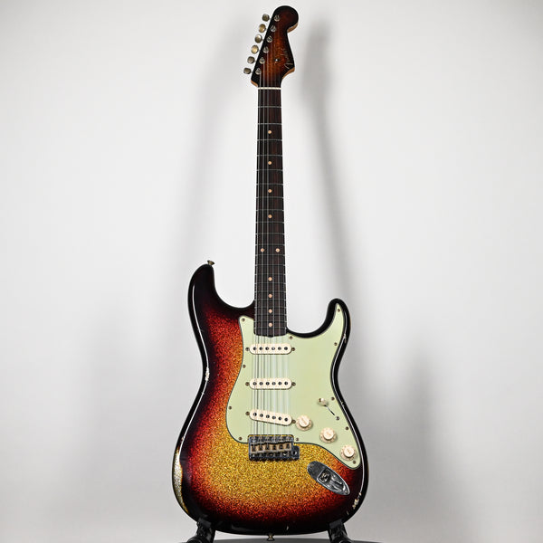 Fender Custom Shop Limited Edition 1960 Stratocaster Relic- 3 Tone Sunburst Sparkle 2025 (CZ589562)