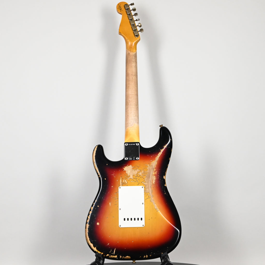 Fender Custom Shop '62 Stratocaster HSS w/ Alder Body, Heavy Relic- 3 Color Sunburst 2026 (R150780)