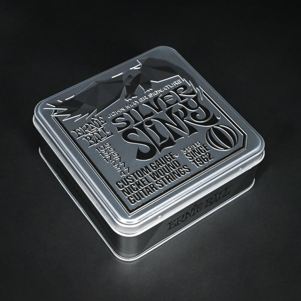 Ernie Ball 3818 John Mayer Silver Slinky Signature Electric Guitar Strings 10.5-47 3-pack