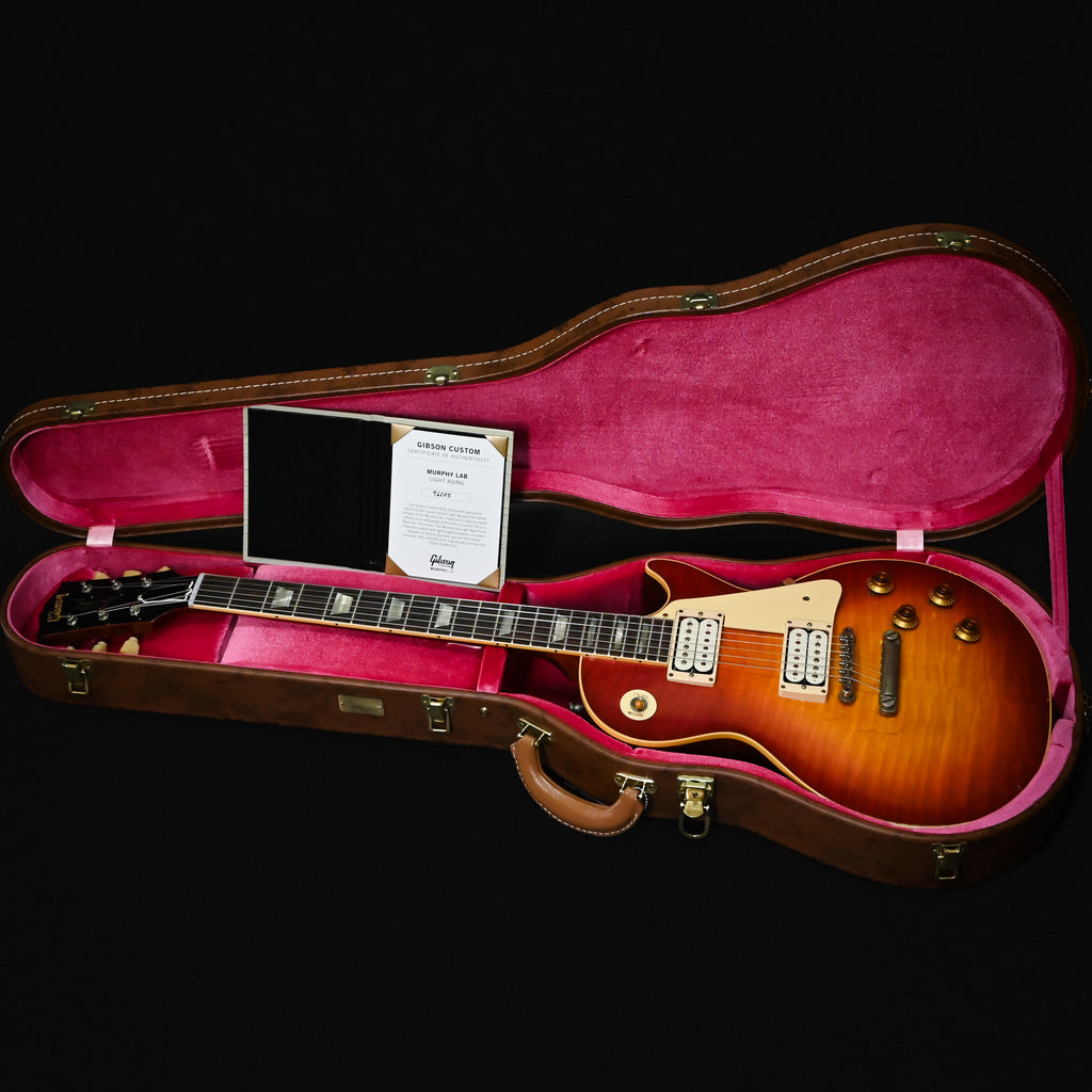 Gibson Custom Dealer Select 1959 Les Paul Standard Reissue Murphy Lab Light Aged- "Beauty of the Burst" Page 78 (96205)